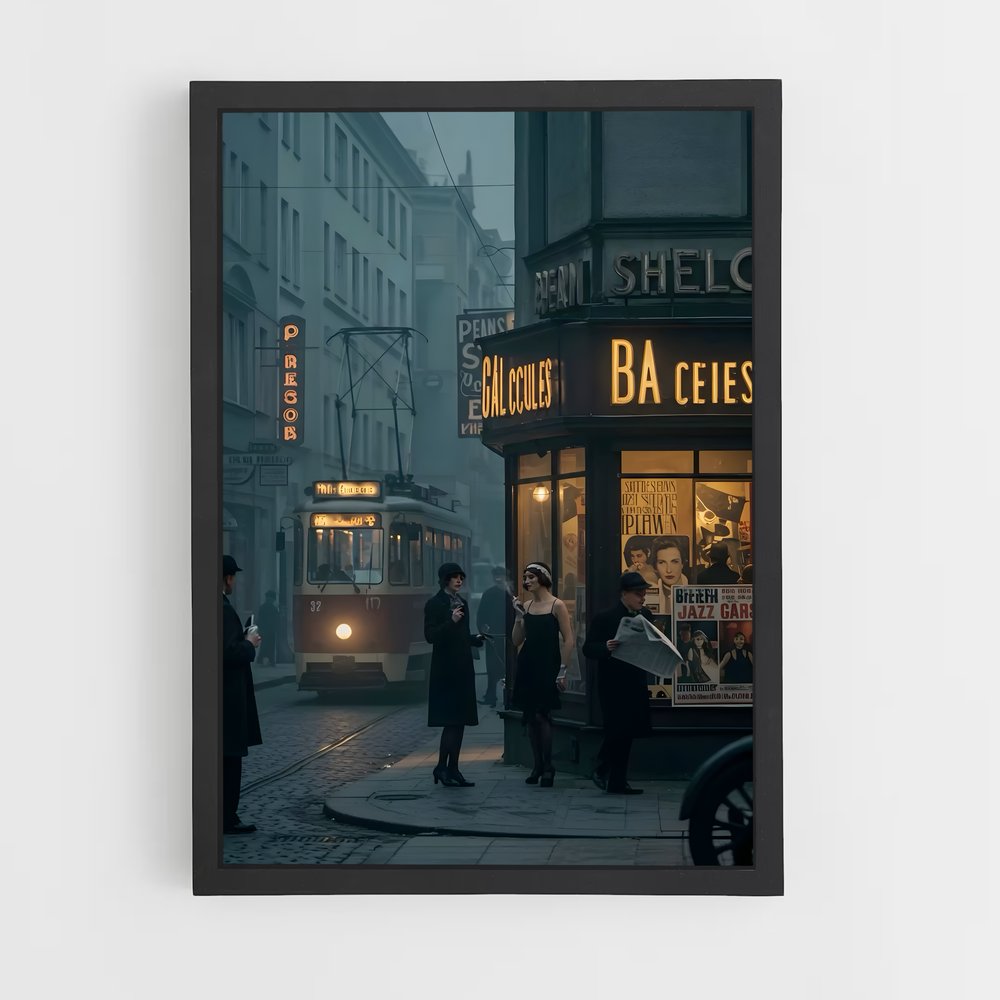 Poster Berlin en Mouvement – affiche Jeux Olympiques (vue 2)